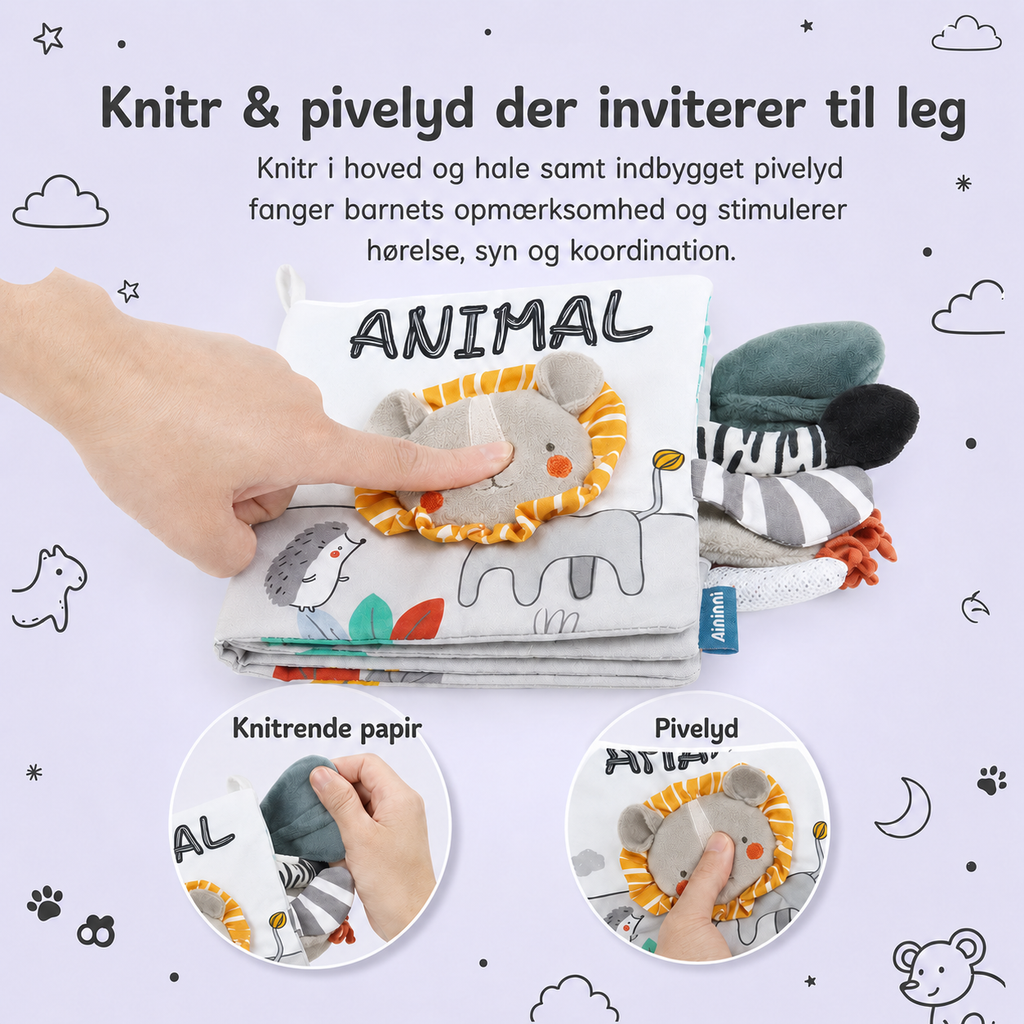 Kidora™ Blød Sansebog