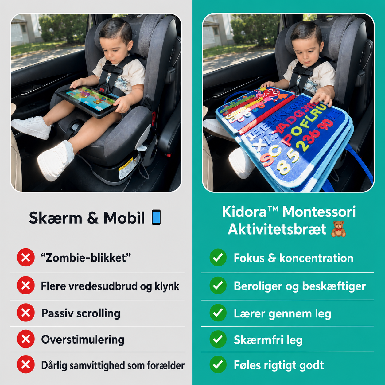 Kidora™ Montessori Aktivitetsbog