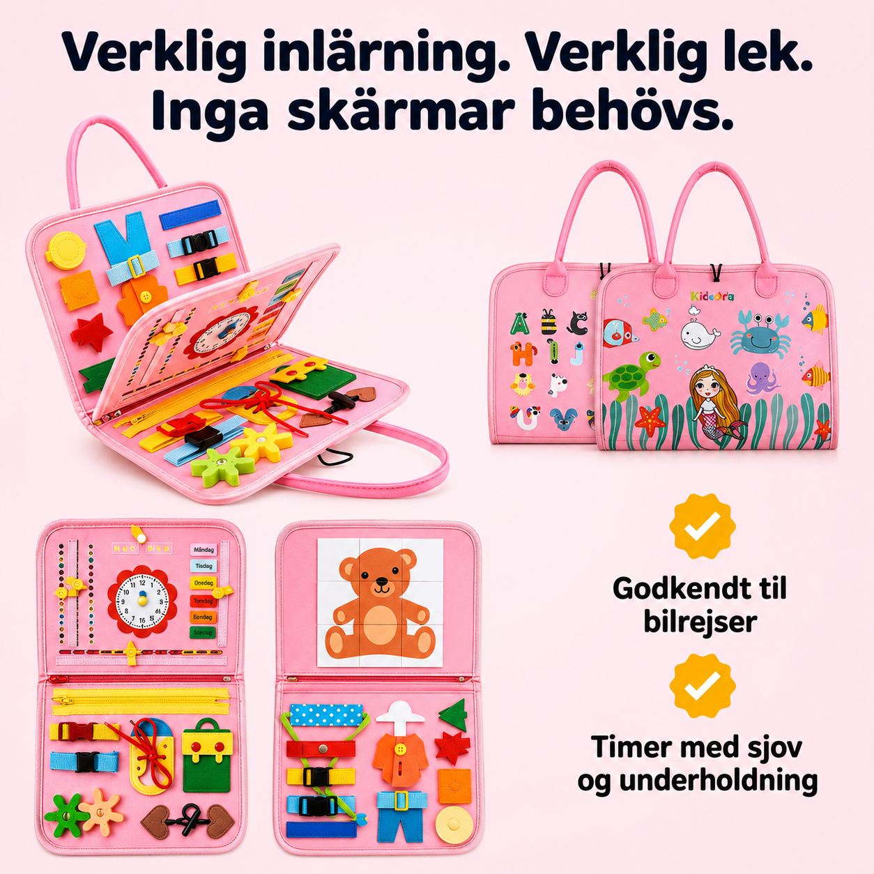 Kidora™ Montessori Aktivitetsbog